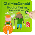 Cali's Books Old Macdonald Had a Farm Music Book for Toddlers 1-3 Years Old - USB Rechargeable Musical Nursery Rhymes Song, Electronic Digital Sound Book for Baby Girls and Boys with Built-in Speaker