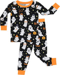 Little Sleepies Two-Piece Pajama Set for Boys & Girls, Soft Viscose from Bamboo Toddler Pajamas for Kids, Family Matching PJs