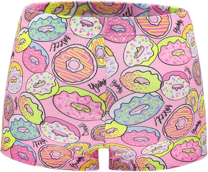 Aosva Little Big Girls' Sparkle Dance Tumbling Athletic Gymnastics Short 2-14Years