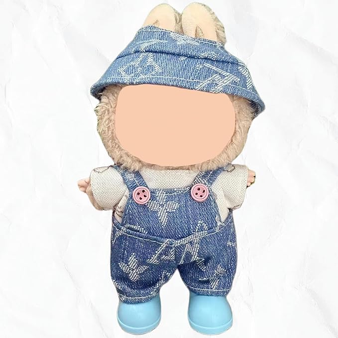 4 Pack—17cm Doll Clothes,Premium Doll Outfit with Accessories,Doll Princess Skirt,Cute Clothes Outfit for 17cm Dolls,End Dolls Fashion Clothing Set(No Dolls and Shoes) (Set 3)