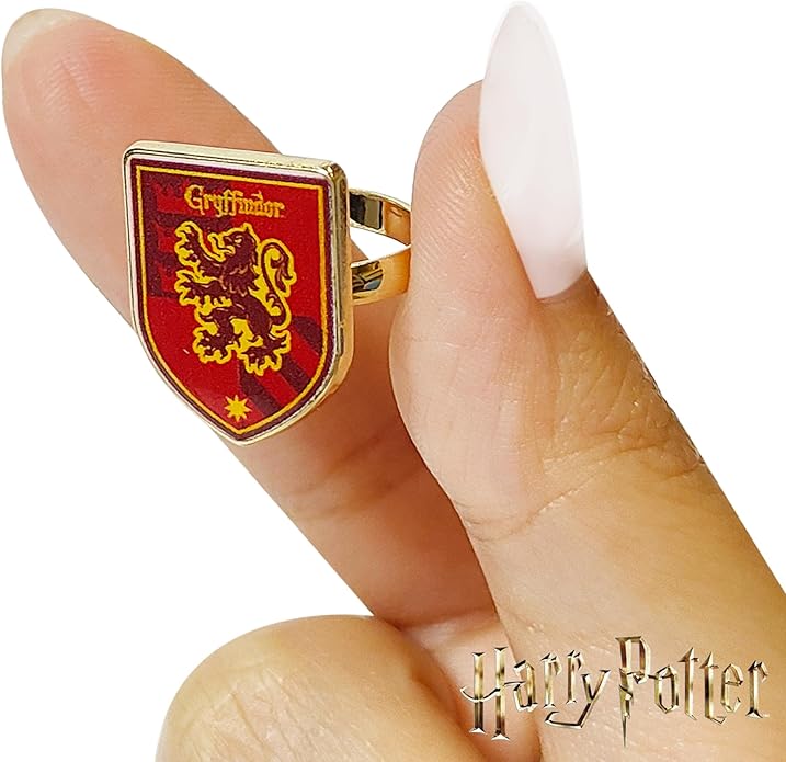 LUV HER Kids Jewelry: 4-Piece Adjustable Rings for Girls, Ring Sets with metal charm Fashion Girls Jewelry Ages 4+