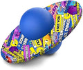 Pogo Ball for Kids & Adults Up to 200lb, Balance Coordination Trick Bounce Board Pop Ball Cool Fun Challenge Indoor Outdoor Toys Pogo Jumper Birthday Gifts for Boys Girls Halloween