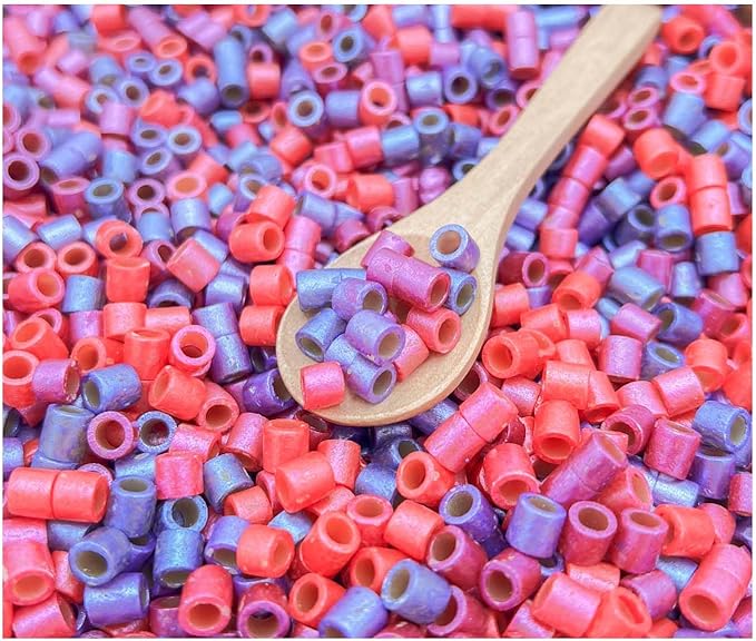 2 Cups of Valentine's Day Ditalini Pasta Sensory Bin Filler for Sensory Table