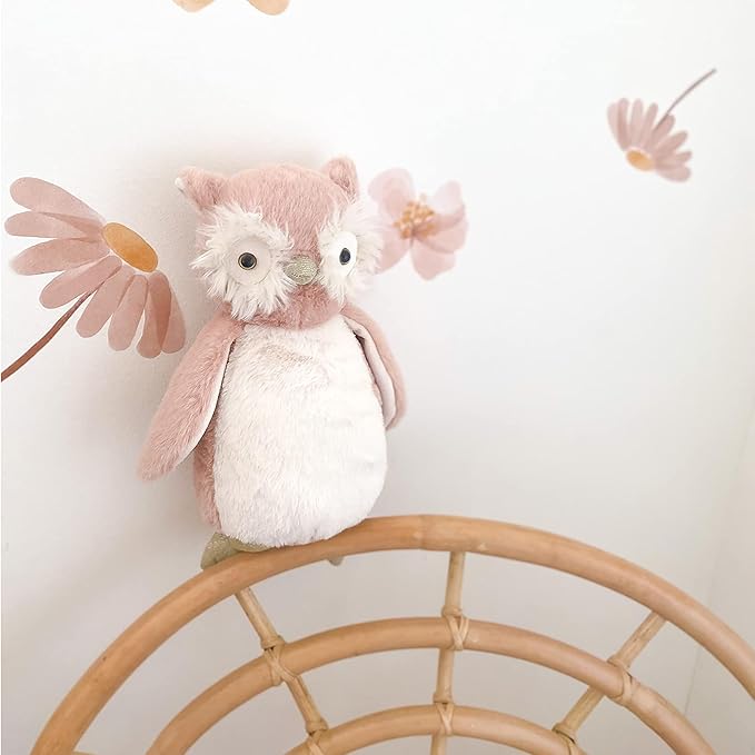 MON AMI Ava The Owl Stuffed Animal – 13”, Soft & Cuddly, Owl Plush Toy, Use as Toy/Nursery Room Décor, Great for Kids of All Ages