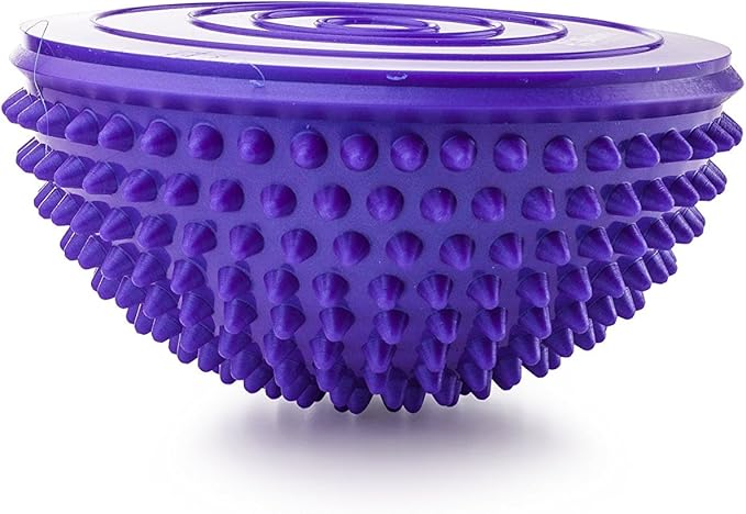 bintiva Balance Pods Set - 1 Pair Hedgehog Style Domed Stability Pods for Children and Adults