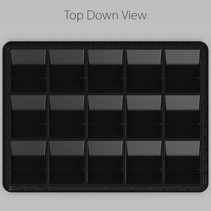 TitanShield (2 Pack Card Sorting & Dealer Tray, Black