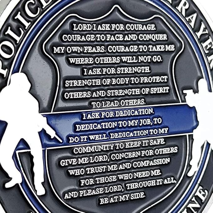 The Archangel Michael Challenge Coin Police Military Hero's Coin (Pack of 6)