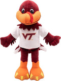 Playtime by Eimmie 14" Virginia Tech University Plush Doll – Soft Rag Doll Mascot for College Football Fans, Sports-Themed Plush Figure for Kids, Toddlers & Collectors, Surface Washable
