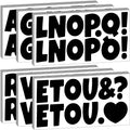 Bemeol 42 Sheets 504 Pieces Letter Stickers Bulletin Board Letters 2.5 Inch Self Adhesive Alphabet Sticker Letters for Poster Board Classroom Crafts Home Decor(Black)