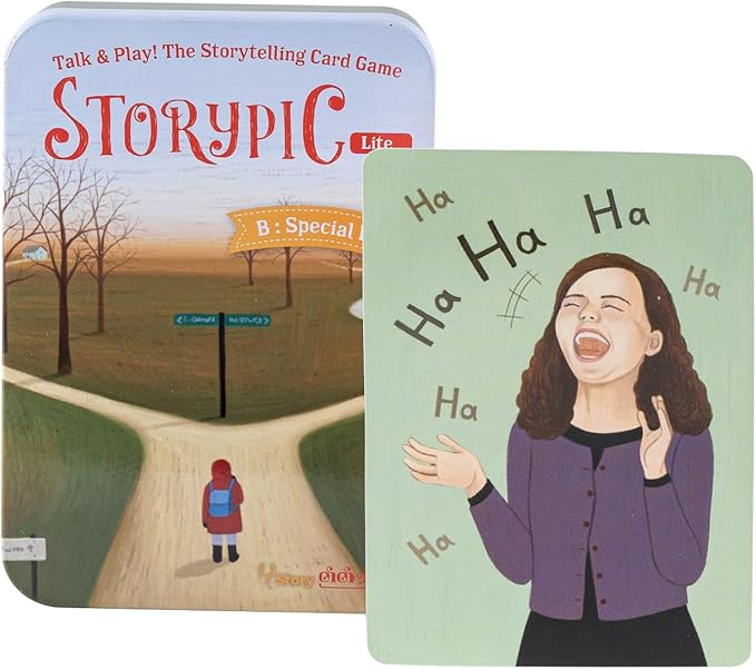 [Storypic] Storypic Lite, Storytelling Cards, Tool for Creating Enjoyable Stories, Versatility for Use, Story Literacy Cards, for All Ages, 3.46 x 4.96 inch (B : Special Days)