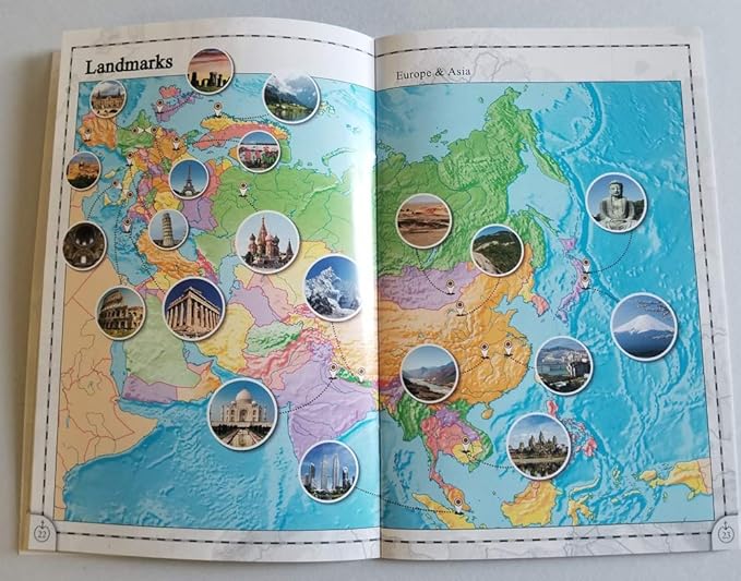 Alamo Intelliglobe Globe: 12" Raised Relief US Cartography with Hardwood Base & Pen/Book Kit - Over 30,000 World Facts & Games