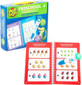 Educational Insights Hot Dots Preschool Essentials: Reading & Math Workbook - Preschool Workbooks with Interactive Pen, Homeschool Learning Books, Build Toddler Reading & Math Skills, Ages 4+