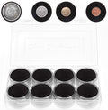 FRIMOONY 46mm Coin Capsules, with Foam Gasket and Plastic Storage Box, for Coin Collection, 2 Packs