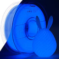 AMOLEN 3D PLA Printer Filament, 1.75mm Glow in The Dark Blue PLA Filament for 3D Printing, Best with UV Lamps, 1kg Spool (2.2lbs), Dimensional Accuracy +/- 0.02 mm, Fit Most FDM 3D Printers