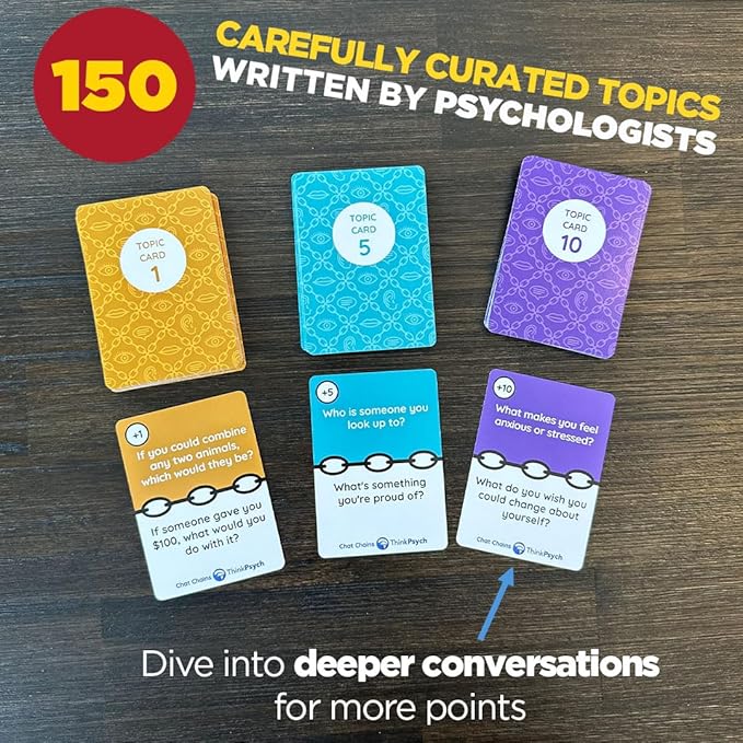 Chat Chains - The Game That Connects Us | Emotional Social Skills Games for Teens | Kids Therapy Games | Ages 8-99 | Fun and Fast | 15 Mins Playtime