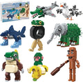 Italian Brainrot Building Bricks Set 8 Models Creative Animal & Character Blocks Fun Collectible Toy for Kids & Adults