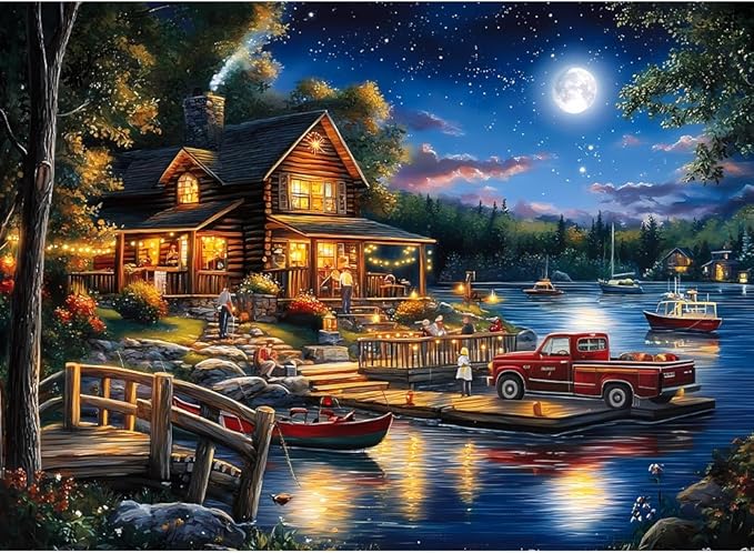 500 Pieces Puzzles for Adults | Autumn Memories Jigsaw Puzzles | Recycled Cardboar Jigsaw Puzzles 500 Pieces | Challenging Family Activity Great Gift Idea for Family Friends | 20.5 X 15 inches