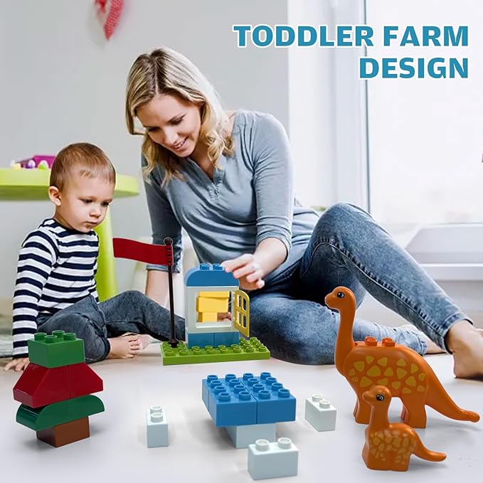 Marble Run Building Blocks for Kids, 145 PCS Building Bricks with Step-by-Step Guide, STEM Toy Track Compatible with Major Brands for Age 3 4 5 6 7 8+ Boys Girls Birthdays