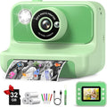 Kids Camera Instant Print, Christmas Birthday Gifts for Girls and Boys, Kids Camera 1080P HD Video Digital Toddler Camera Toy for 3 4 5 6 7 8 9 10 11 12 Years Old