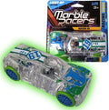No. 19, LED Light Up Pull Back Race Car, Toy Vehicle for Kids 3 and Up