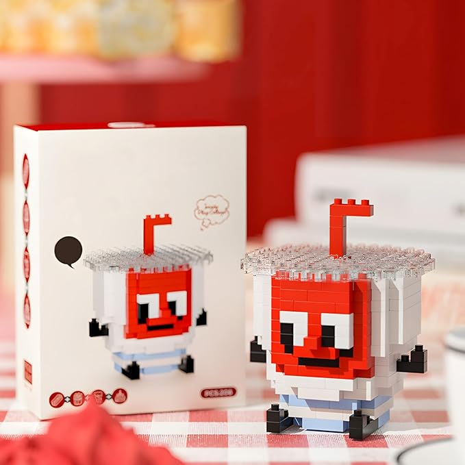 Brands Food Micro mini Blocks Building Sets for Adults Tasty tinies Friends Sets for Kids French Fries、Cake、cola、Burger、ice Cream for 8-12