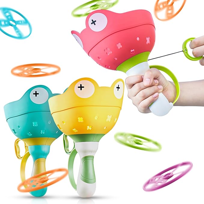 Outside Toys for Kids Ages 4-8 - Manual Capture Catching Game - Toddler Chasing Toy for Boys & Girls, Ages 3-7 - Outdoor Fun Family Games