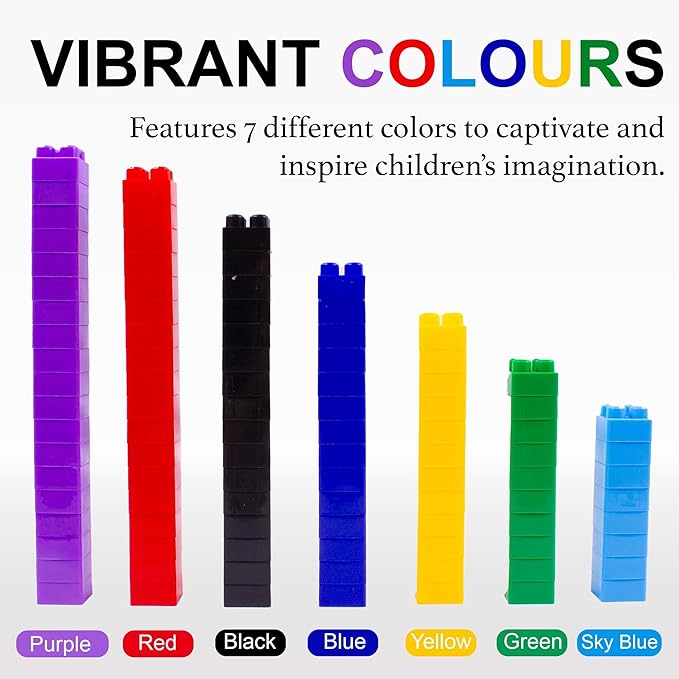 Dimple Large Blocks for Toddlers/Kids Stackable, Multi-Colored, Interlocking Toys Safe, Non-Toxic Plastic Bright Colors, Waterproof Boys and Girls Age 3 + (900 Pieces)