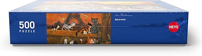 MyPuzzle Cats in Paris - Sven Hartmann - Premium 500 Piece Jigsaw Puzzle for Adults
