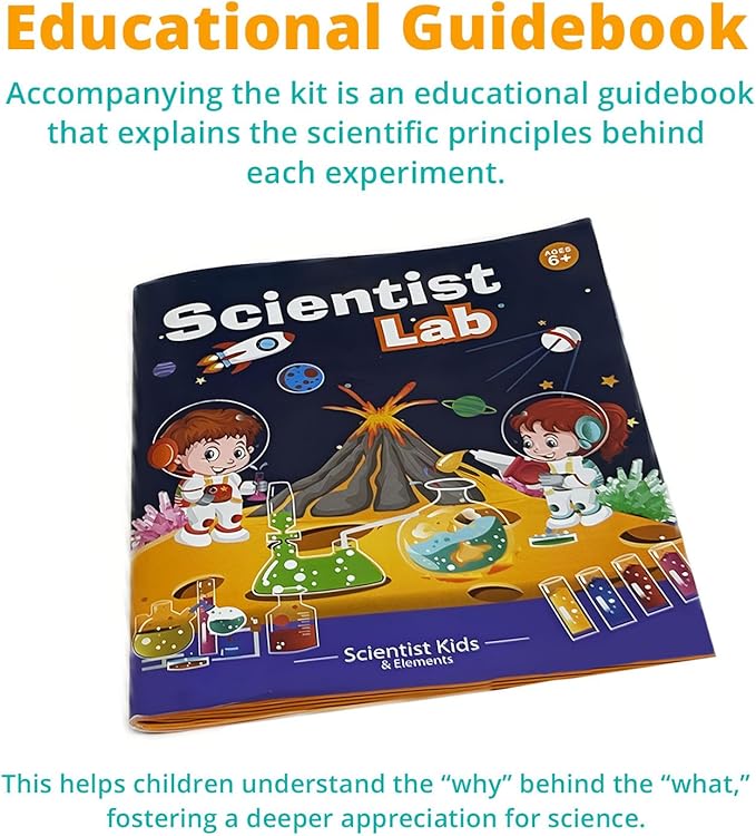 Channie's Scientist Lab with 80 Experiments, STEM Toys for Boys & Girls Ages 6+