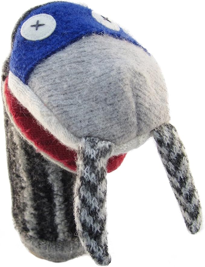 Cate & Levi - Hand Puppet - Premium Reclaimed Wool - Handmade in Canada - Machine Washable (Walrus)
