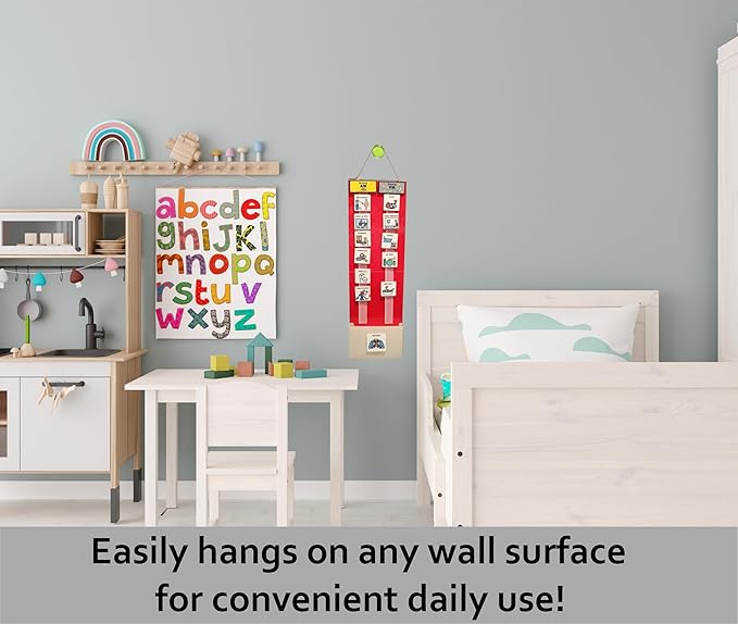 Visual Schedule for Kids – 133 Durable Plastic Picture Cards with Soft Loop Coins | Daily Routine & Chore Reward Chart for Home, School, Autism, ADHD & Special Needs Behavior Support