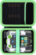 Storage Case Compatible with LeapFrog Magic Adventures Binoculars (Black+Apple Green Case)