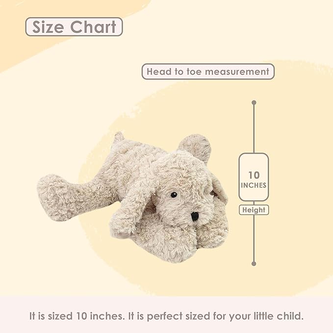 MON AMI Puddles Puppy Plush Toy – 12”, Stuffed Dog Toy, Soft Cuddly Toy for Little Boys, Girls & Kids of All Ages
