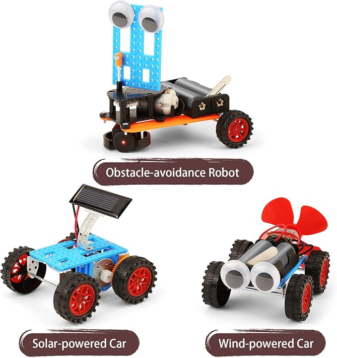 11 Set STEM Science Kit for Kids Ages 6-14 | Engineering & Physics Robot Building Science Experiments | Robotics STEM Toys for 8-12 Year Olds Boys & Girls