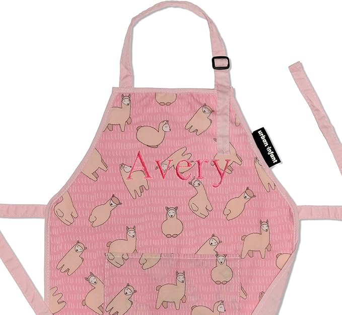 Urban Infant Little Helper Kids Apron - Children's Cooking Art Gardening - Great Gift for Toddler Boys and Girls