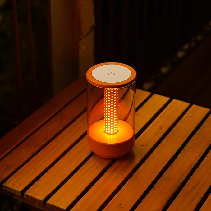Creative LED Honeycomb Table Lamp (Orange)