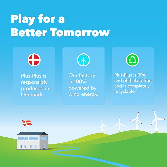 PLUS PLUS Color Cars Tube, Car Building Block Kit, 3D Puzzle Stem Toy Set for Kids, 200 Mini Interlocking Pieces - Fire