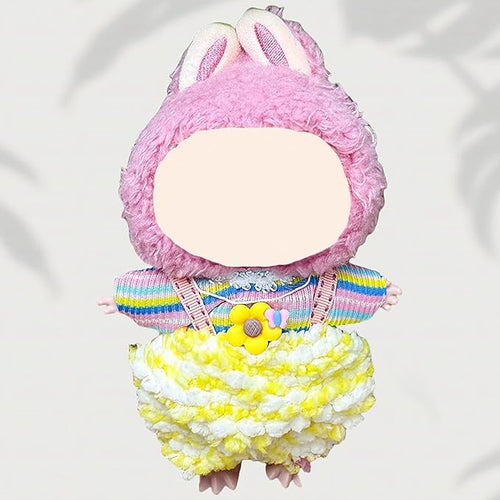 4 Pack—17cm Doll Clothes,Premium Doll Outfit with Accessories,Doll Princess Skirt,Cute Clothes Outfit for 17cm Dolls,End Dolls Fashion Clothing Set(No Dolls and Shoes) (Set 4)