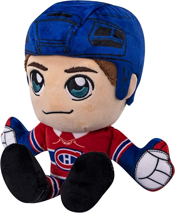 Bleacher Creatures Montreal Canadiens Cole Caufield 8" Kuricha Plush - Soft Chibi Inspired NHL Superstar