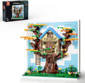 Micro Brick Eif Tree House Building Set, 3D Wall Art Home Office Decoration or Table Display, Creative Building Craft Set, Ideas Gift Building Toy for Adults,Teens Ages 8+ Kids