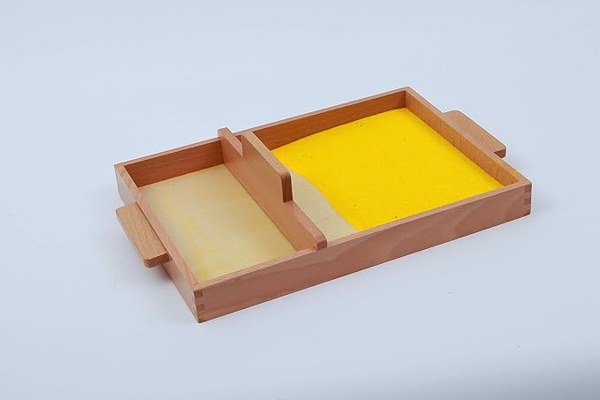 Adena Montessori Sand Tray-Montessori Writing &Play ToysMontessori Toys for Toddlers Learning Age 3 4 5 Years Old Sand Tray