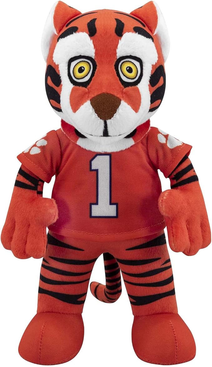 Bleacher Creatures Clemson Tigers The Tiger 10" Mascot Plush Figure - A Mascot for Play or Display