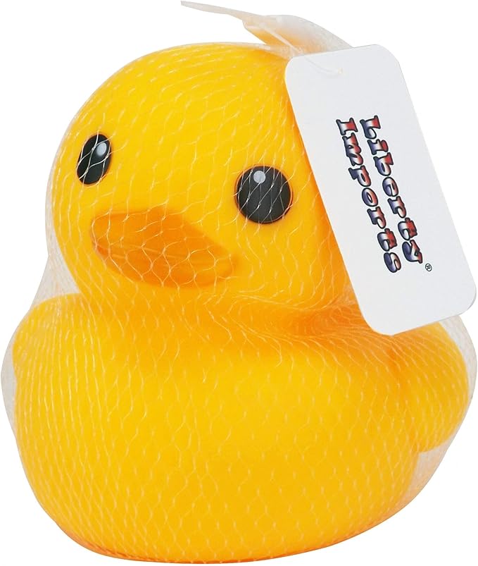 XL Jumbo Large Rubber Duck Bath Toy - No Hole Giant Duck, Waterproof Big Duckie Baby Shower Water Toy Without Hole for Kids Home, Decor, Party Gift 8-Inches (Yellow)