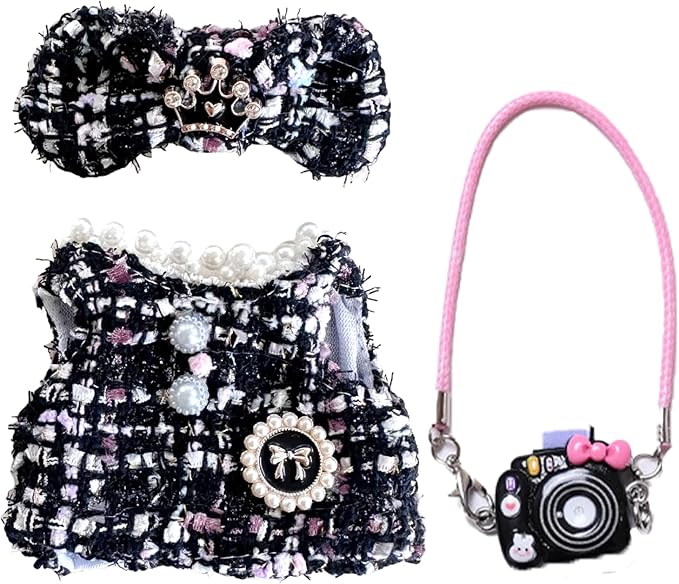 Clothes for 17cm Doll,Outfit for Doll,Dress and Hairpin Set for Dolls Dress Up,Accessories for 17cm Dolls (Style-F)
