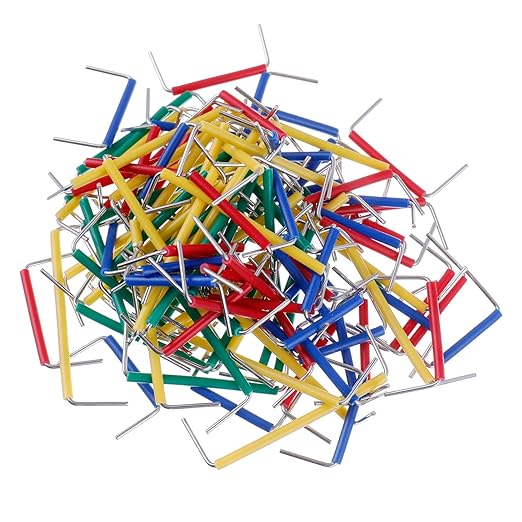 BOJACK 14 Vaules 560 pcs 2-125mm Solderless Flexible Breadboard Connecting Line Cables Breadboard Jumper Wires kit