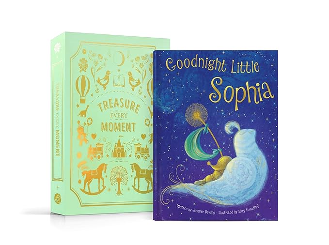Goodnight Little Me Foil Edition Book and Keepsake Foil Box - Personalized Children's Book | 9" x 11" | I See Me!