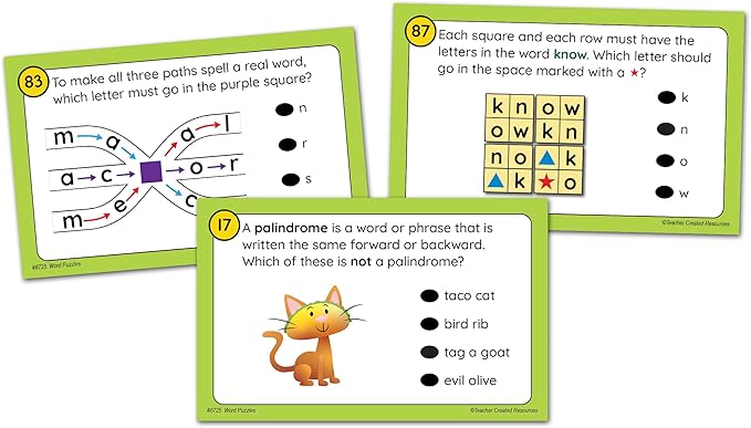 Teacher Created Resources Power Pen Play: Word Puzzles Grades 2-3 (TCR6725)