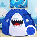 Kids Play Tent Pop up Tent Turtles Automatic Setup Play House Tent for Girls and Boys Outdoor and Indoor (Shark)