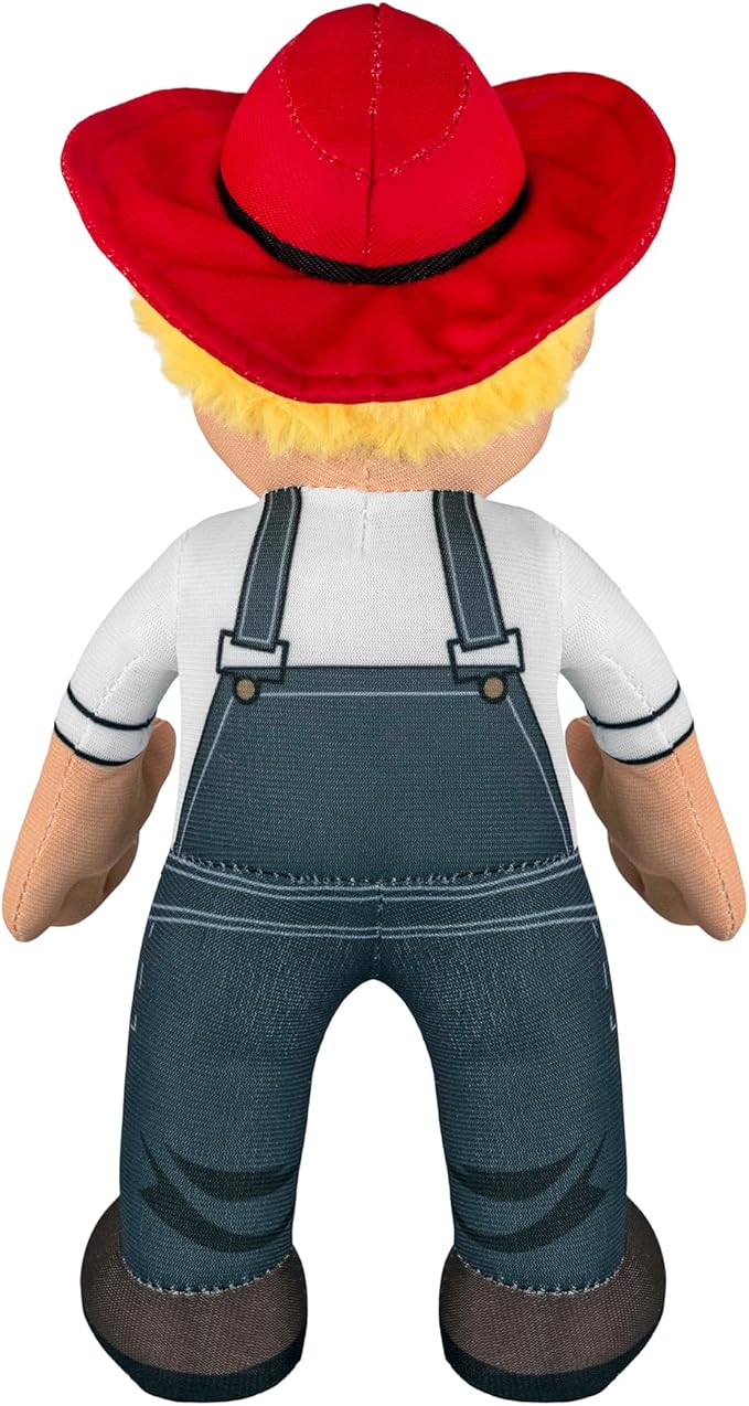 Bleacher Creatures Nebraska Cornhuskers Herbie The Husker 10" Mascot Plush Figures - A Mascot for Play or Display