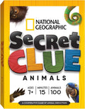 National Geographic: Secret Clue Animals - Card Game for Kids 7 & Up - Fun & Cooperative Board Games for The for Girls & Boys Ages 7, 8, 9, 10